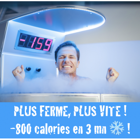 3 séances de CRYO (CORPS ENTIER)